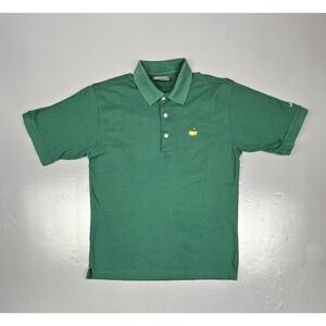 Masters Collection The Master Polo Shirt Mens Small‎ Green Golf 60s 2 Ply